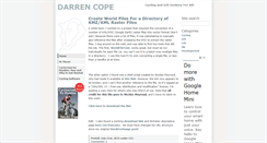 Desktop Screenshot of darrencope.com
