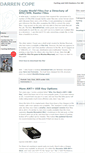 Mobile Screenshot of darrencope.com